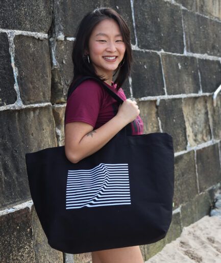 Bolsa playa Amuitz Mirentxu Olatua Negro