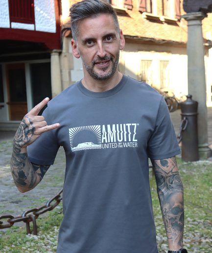 Camiseta Amuitz United Gris Antracita