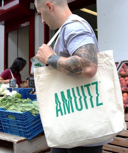 Bolsa compra Amuitz Natural Verde