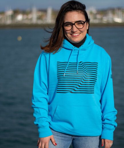 Sudadera Amuitz Mirentxu Olatua Azul Eléctrico