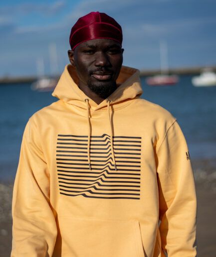 Sudadera Amuitz Mirentxu Olatua Amarillo Níspero