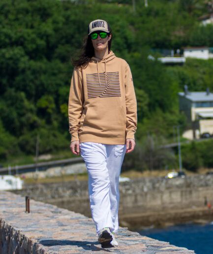 Sudadera Amuitz Mirentxu Olatua Beige Café