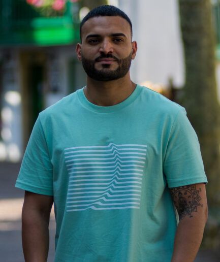 Camiseta Amuitz Mirentxu Olatua Verde Claro
