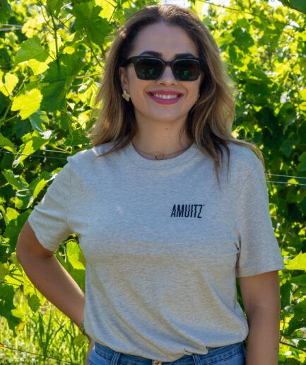Camiseta Amuitz Marrón Jaspeado