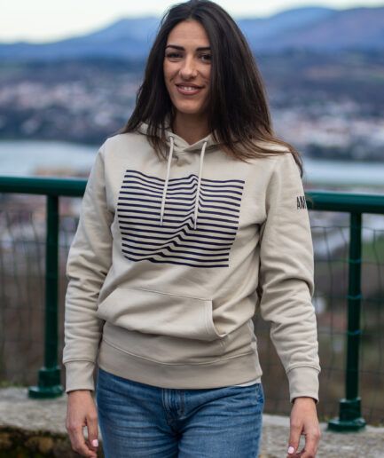 Sudadera Amuitz Mirentxu Olatua Beige