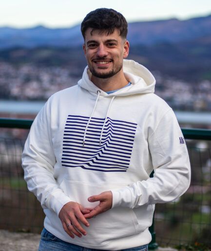 Sudadera Amuitz Mirentxu Olatua Blanco Roto