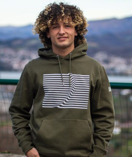 Sudadera Amuitz Mirentxu Olatua Kaki