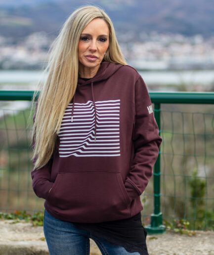 Sudadera Amuitz Mirentxu Olatua Marrón Oscuro