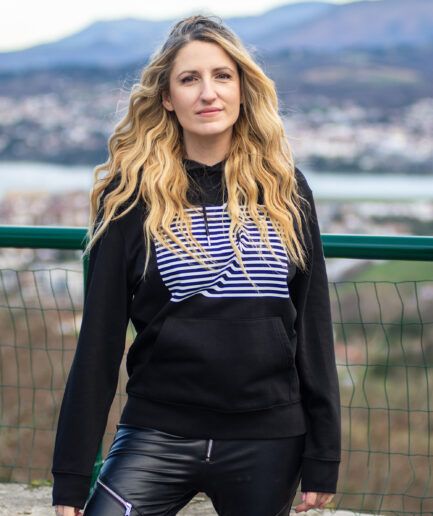 Sudadera Amuitz Mirentxu Olatua Negro